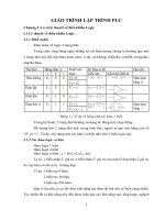 Giáo trình lập trình điều khiển logic và lập trình PLC