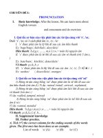 Tài liệu ôn thi TNTHPT tiếng anh (lý thuyết + đề thi thử) 