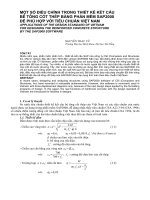 Thiết kế BTCT bằng SAP2000 theo TCVN