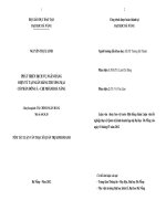 Phát triển dịch vụ ngân hàng điện tử tại ngân hàng thương mại cổ phần đông á   chi nhánh đà nẵng