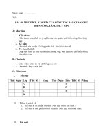 giáo án công nghệ lớp 10 hay 