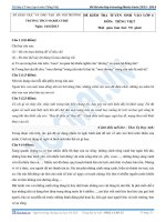 ĐỀ KIỂM TRA vào lớp 6 môn TIẾNG VIỆT năm 2013 2014