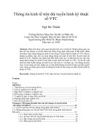 Thông tin kinh tế trên đài tuyền hình kỹ thuật số VTC 