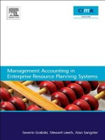 Management accounting in enterprise resource planning systems