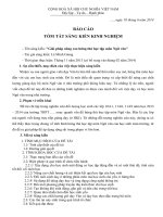 Giải pháp nâng cao hứng thú học tập môn ngữ văn 