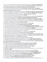 trắc nghiệm đa dạng sh