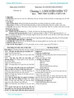 Giáo án công nghệ 12 chuẩn 2015 