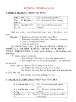 Ngữ pháp và bài tập tiếng anh lớp 12, ôn thi TN, cao đẳng, đại học 