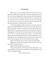 Báo cáo thực tập kế toán tổng hợp công ty cổ phần may nông nghiệp