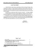 Đề tài đặc điểm kết cấu và tính toán sức bền nhóm piston thanh truyền động cơ zil 130 (word) + bản vẽ