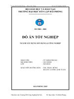 Đồ án tốt nghiệp kỹ sư xây dựng thiết kế nhà làm việc trường đại học công nghiệp hà nội