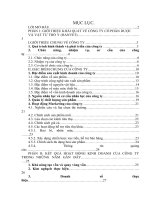 Báo cáo thực tập kế toán tổng hợp tại công ty cổ phần dược và vật tư thú y (HANVET)