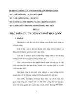 Phân tích thị tường cafe việt và hàn để đề xuất phương án kinh doanh