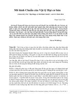 Mô hình chuẩn của vật lý hạt cơ bản