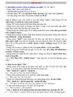 Articles (mạo từ) 