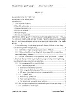 Phân tích và đánh giá rủi ro tỷ giá trong hoạt động kinh doanh ngoại hối của ngân hàng thương mại cổ phần các doanh nghiệp ngoài quốc doanh việt nam – VPBank 