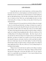 Vận dụng một số phương pháp thống kê để phân tích tình hình sử dụng lao động của công ty điện tử sao mai giai đoạn 2000 – 2004 