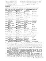 thi thử đại học môn tiếng anh năm 2012 