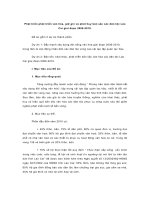 Phát triển phát triển văn hóa, giữ gìn và phát huy bản sắc các dân tộc Lào Cai giai đoạn 20062010.