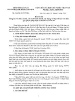 Báo cáo công tác tổ chức cán bộ, cải cách hành chính, xây dựng và thực thi các văn bản quy phạm pháp luật và thanh tra, kiểm tra