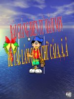 Bài giảng điện tử mầm non lớp Mầm đề tài Làm quen chữ cái a, ă, â