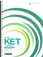 Target KET4 for schools teachers book