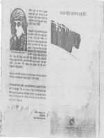 Bình luận văn chương nguyễn hưng quốc