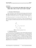 NGHIÊN CỨU XÂY DỰNG MẶT BIỂU ĐỒ TƯƠNG TÁC THEO TIÊU CHUẨN VIỆT NAM TCXDVN 356:2005