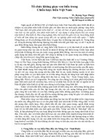 Tổ chức không gian ven biển trong chiến lược việt nam