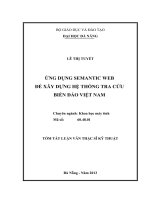 Ứng dụng semantic web để xây dựng hệ thống tra cứu biển đảo việt nam