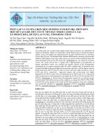 FREE PHÂN lập và TUYỂN CHỌN một số DÒNG nấm bản địa PHÂN hủy một số vật LIỆU hữu cơ từ nền đất THÂM CANH lúa tại xã PHONG hòa, HUYỆN LAI VUNG, TỈNH ĐỒNG THÁP