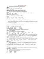 QUY tắc ĐÁNH dấu TRỌNG âm