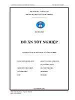 Đồ án tốt nghiệp xây dựng nhà làm việc khối cơ quan sự nghiệp 