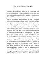 quá trình hình thành và phát triển của tư tưởng hồ chí minh