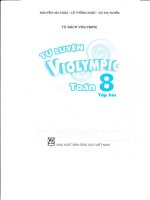 Bộ đề tự ôn thi violympic môn Toán lớp 8 Tập 2