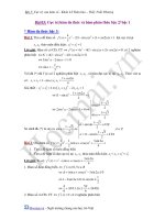 Cực trị của hàm phân thức 