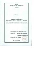 Nghiên cứu tổng hợp một số dẫn chất n acyl của l cystrin