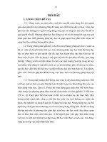 Xây dựng câu hỏi, bài tập mở và vận dụng vào giảng dạy một số nội dung trong chương trình hình học 11