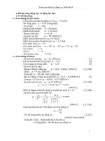 tính toán và thiết kế động cơ đốt trong