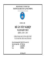 Đồ án tốt nghiệp xây dựng chỉnh trang mặt đứng truyến phố trần nguyên hãn   thành phố hải phòng 