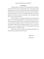 thuyết minh đồ án thiết kế động cơ