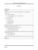 nghiên cứu đặc điểm tâm lý cá nhân trong quá trình quản trị tại công ty máy tính dell