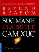 Sức mạnh của trí tuệ cảm xúc