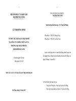 Tổ chức kế toán quản trị chi phí tại công ty cổ phần thủy sản và thương mại thuận phước, thành phố đà nẵng