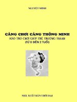 500 trò chơi giúp trẻ trưởng thành