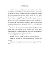 Báo cáo thực tập tổng hợp tại ngân hàng đầu tư và phát triển hà thành