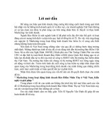 Marketing trong hoạt động kinh doanh bảo hiểm nhân thọ ở việt nam kiến nghị và giải pháp