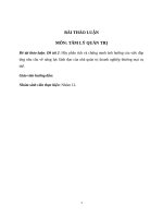 Hãy phân tích và chứng minh ảnh hưởng của việc đáp ứng nhu cầu về năng lực lãnh đạo của nhà quản trị doanh nghiệp thương mại cụ thể