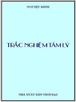 Trắc nghiệm tâm lý