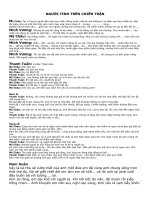 một số kịch bản vở kịch hay